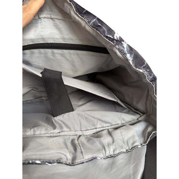 Inaka Power Backpack School Outdoors Black White Pockets Commuter Sports Unisex - Picture 10 of 11